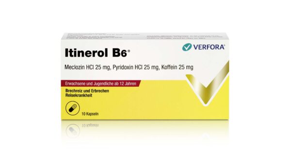 Verpackung von Itinerol B6 – gegen Übelkeit