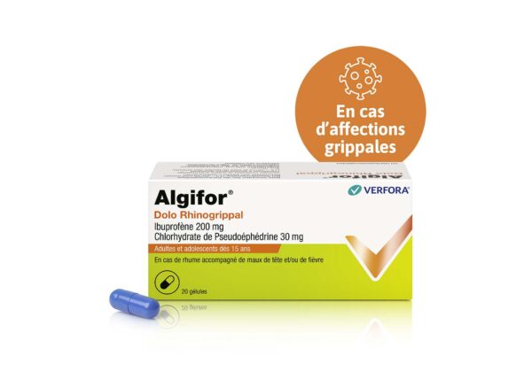 Verpackung von Algifor Dolo Rhinogrippal