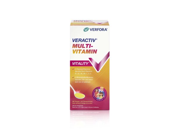 Verpackung von Veractiv Multi-Vitamin Sirup