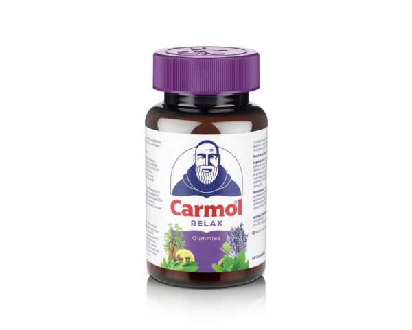 Alltagstress & Müdigkeit – Packshot Carmol relax Gummies